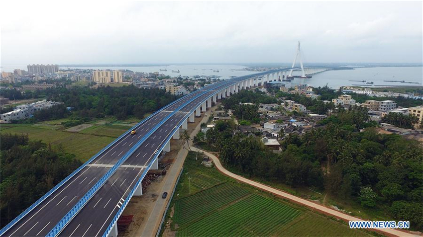 Haiwen-Seebrücke in Hainan nimmt offiziell Betrieb auf