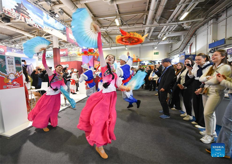 Blick auf die Reisemesse ITB in Berlin