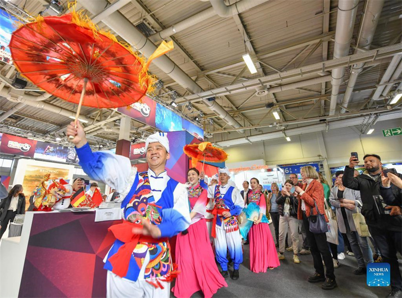 Blick auf die Reisemesse ITB in Berlin