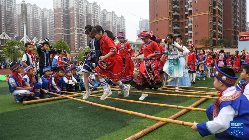 Das Sanyuesan-Fest wird in Guangxi gefeiert