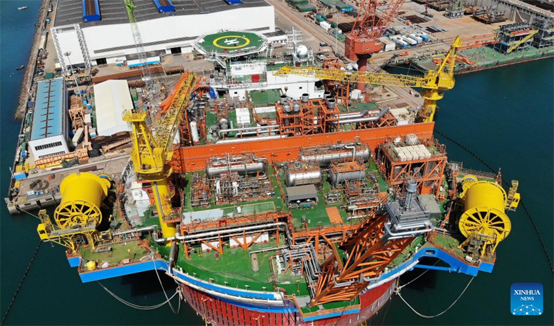 Asiens erste zylindrische FPSO-Anlage in Ostchina fertiggestellt