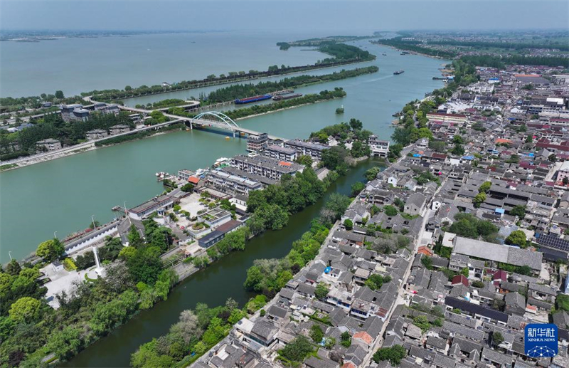 Yangzhou: Der alte Gro?e Kanal im modernen Stil