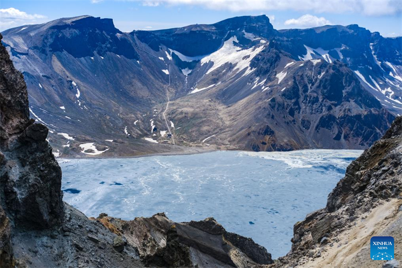 Nordostchina: Landschaft am Tianchi-See in Jilin